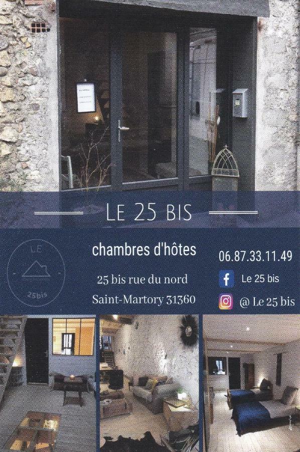 مبيت وإفطار Saint-Martory Le 25Bis المظهر الخارجي الصورة